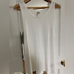 XL Banana Republic White 100% modal tank top
